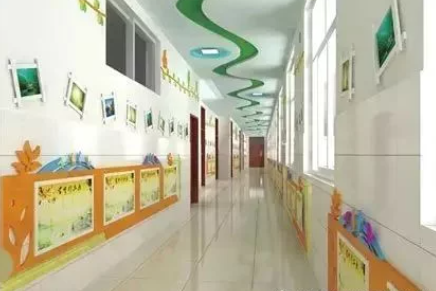 教學樓走廊文化設計效果圖，你更喜歡哪個呢？
