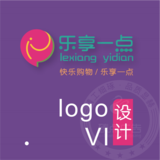 乐享一点标志logo VI设计.png